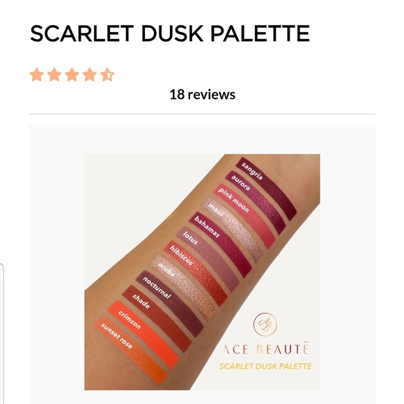 ACE BEAUTĒ SCARLET DUSK - Picture 4 of 6